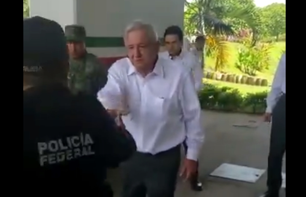 AMLO agradece a la Policía Federal y al INM labor contra migración ilegal