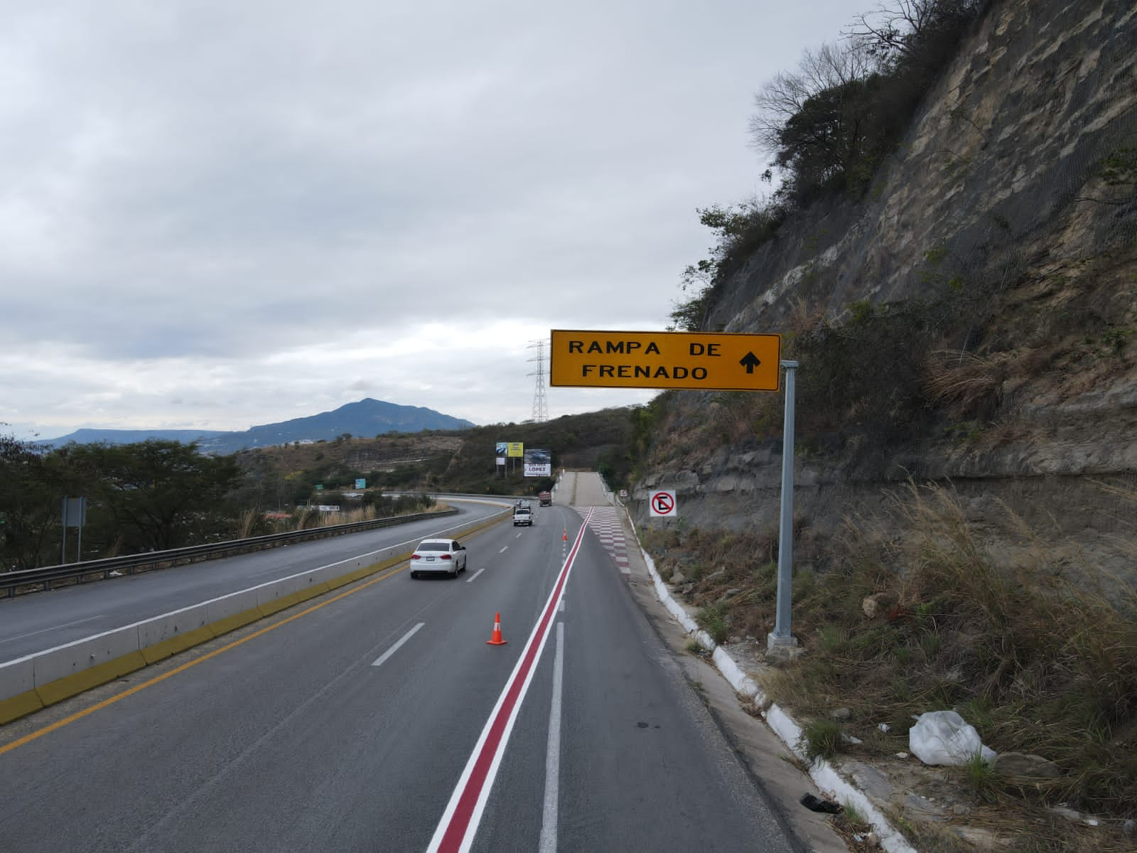 Ya no cobrarán el uso de rampas de emergencia en carreteras