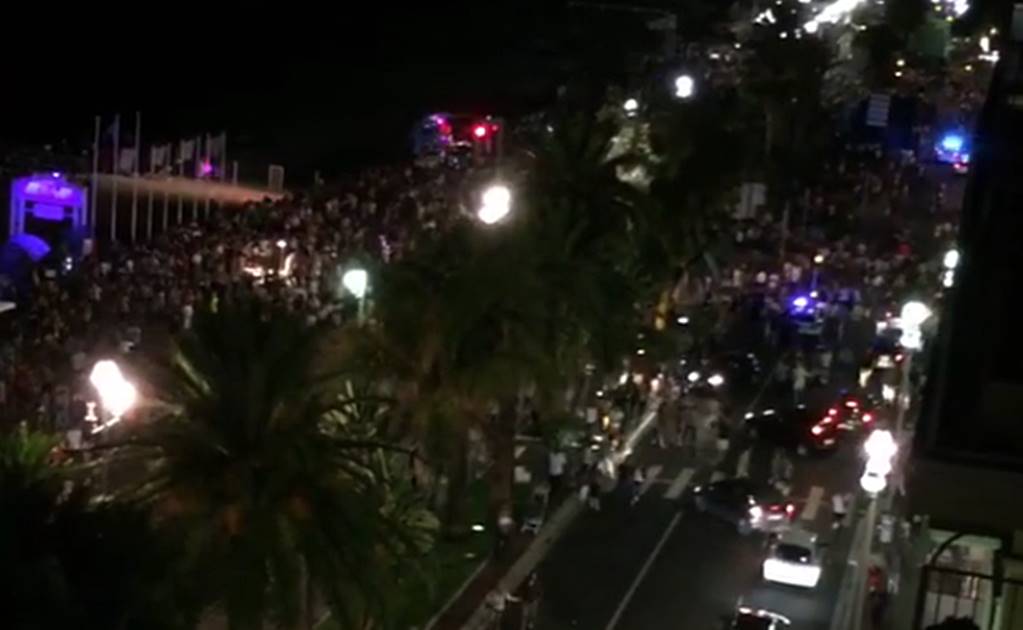 El ataque de Niza en videos de testigos