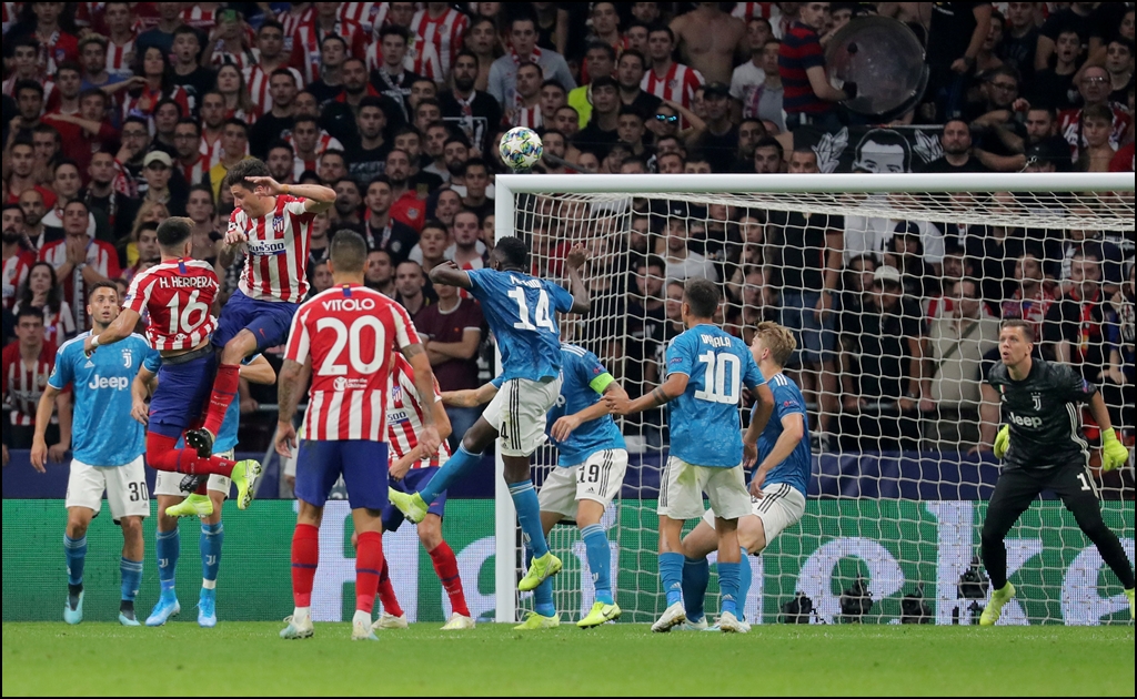 Con gol de Héctor Herrera, Atlético empata frente a la Juventus