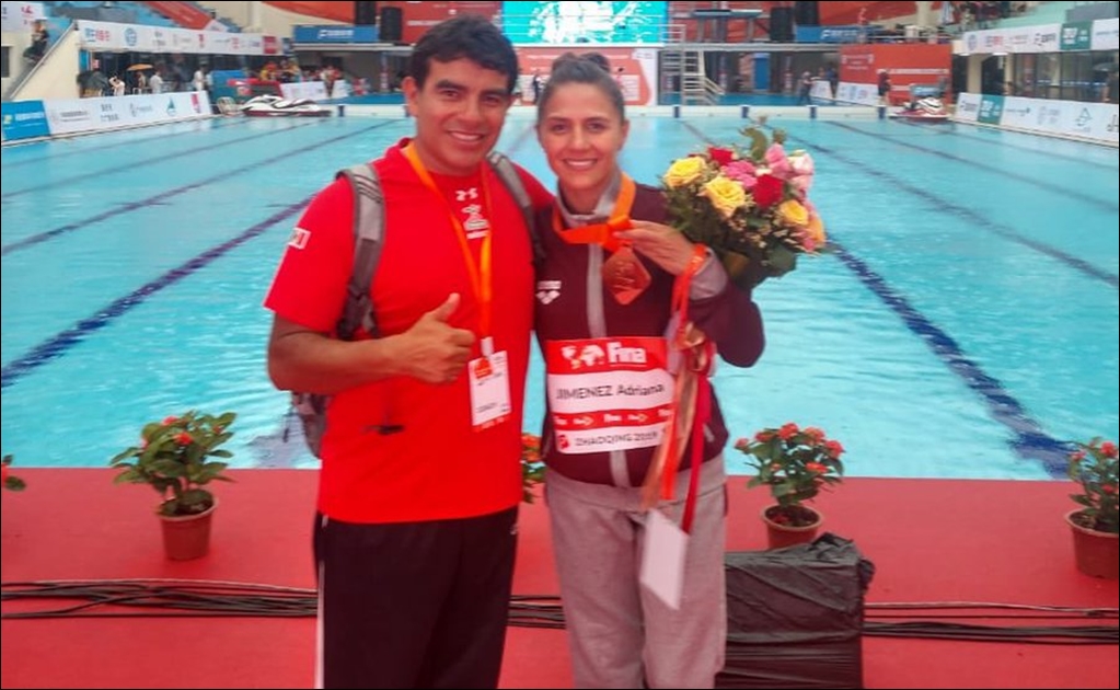 Adriana Jiménez, bronce en Copa Mundial de clavados de altura