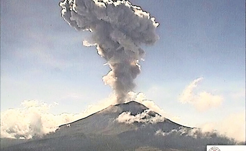 Popocatépetl registra cuatro sismos volcanotectónicos