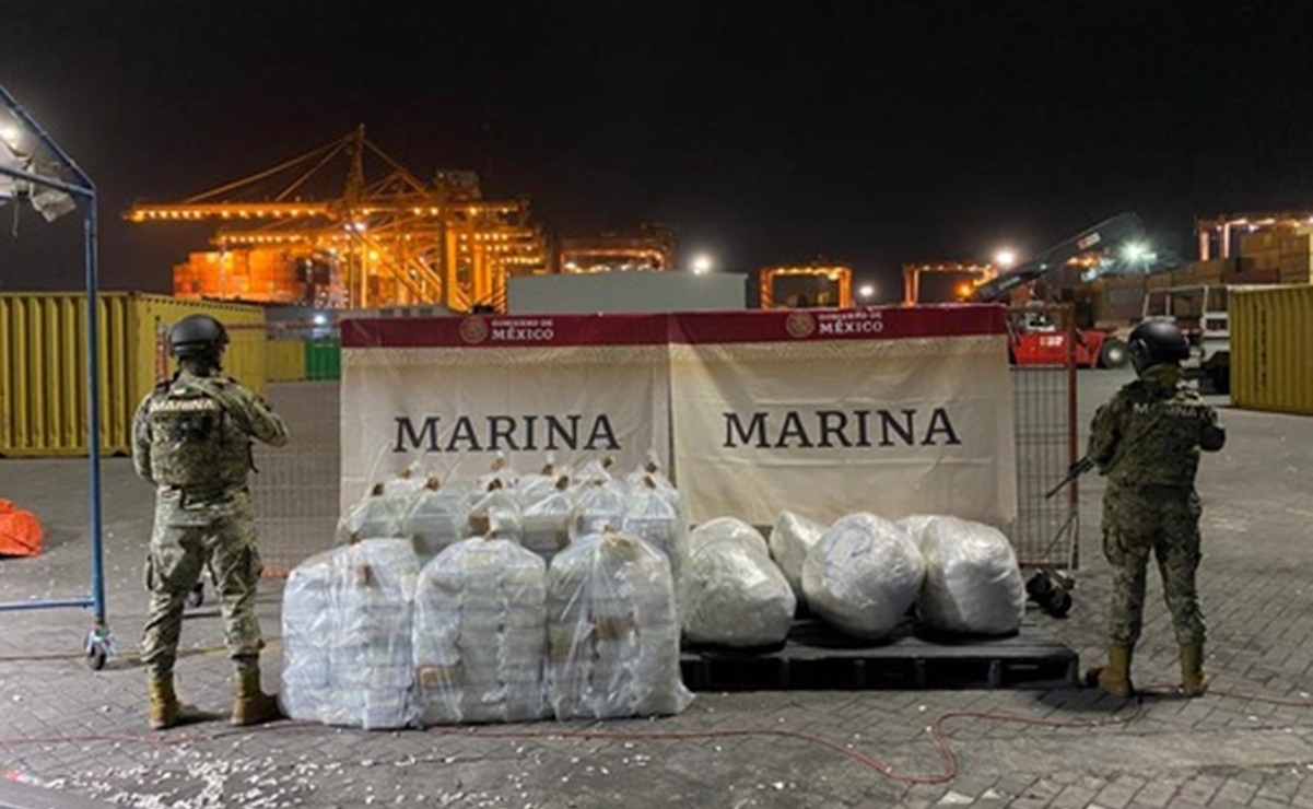 De enero a septiembre de 2023 Marina asegura más de 41 toneladas de cocaína