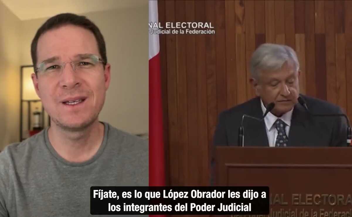 Anaya llama a los ciudadanos a defender a la Corte; AMLO no es el dueño del país, dice