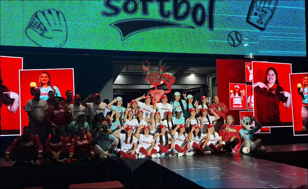 Diablos Rojos Femenil se declara listo para su debut en la Liga Mexicana de Softbol