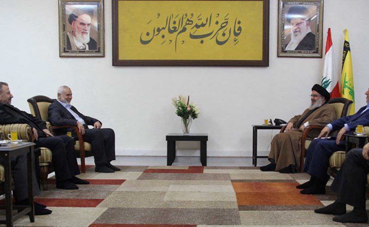 Líderes del Hezbolá y Hamas se reúnen para hablar de "cooperación" frente a Israel