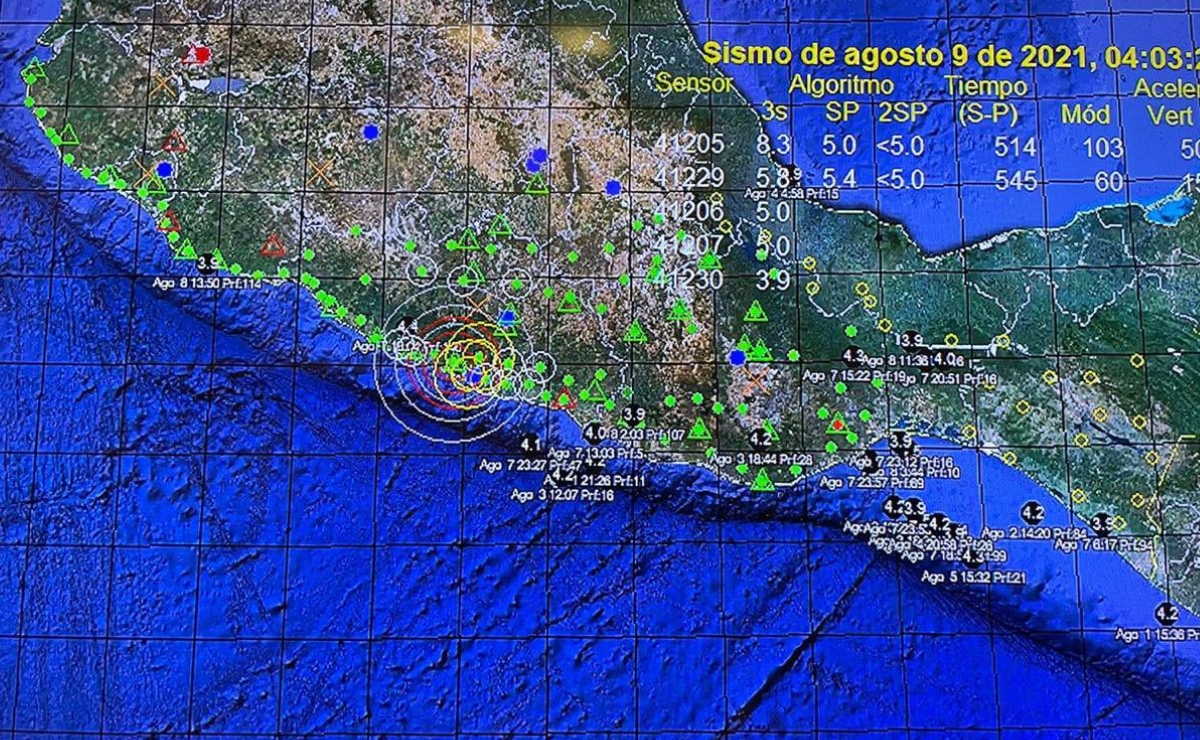 Se registra sismo de 4.7 grados en Guerrero la madrugada de este lunes 