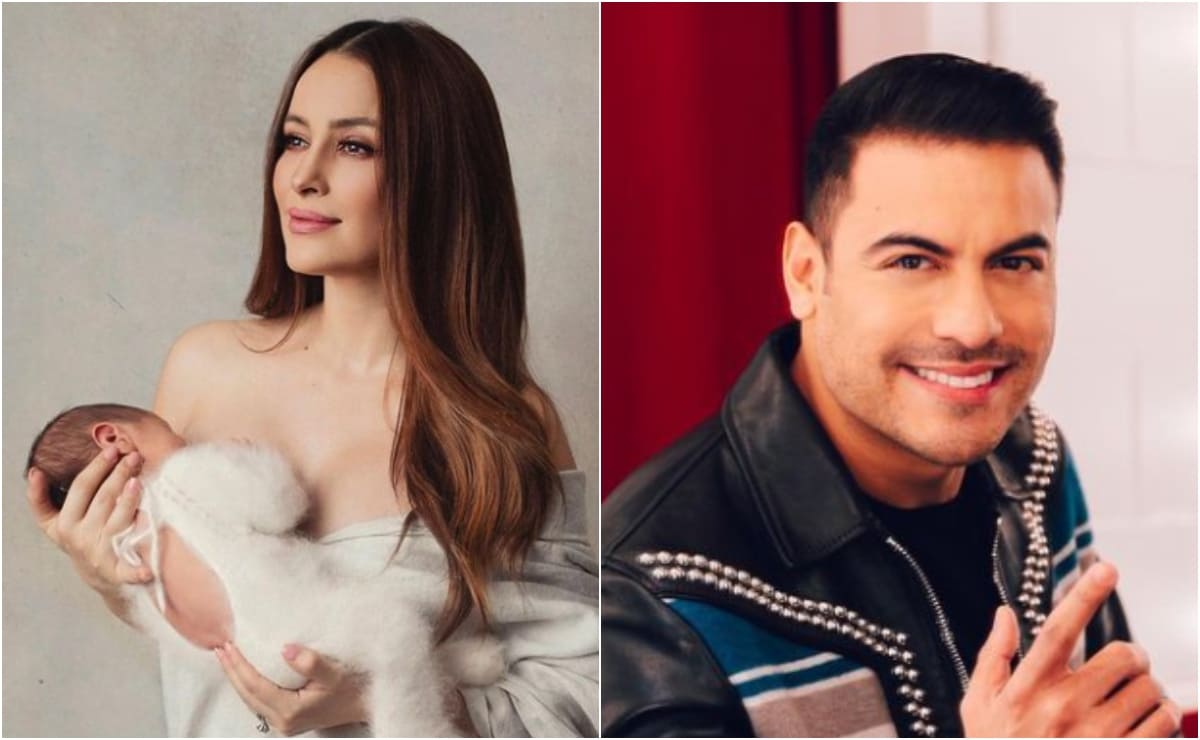 Carlos Rivera y Cynthia Rodríguez celebran el primer mes de su bebé con tierna foto