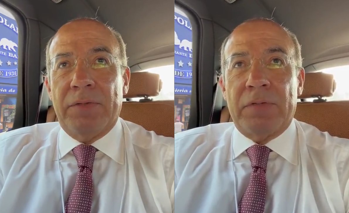 El video de Felipe Calderón en La Polar que se viralizó y engañó en redes sociales