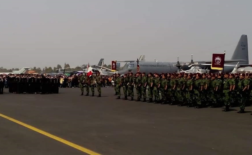 Concluye Feria Aeroespacial México 2019 en la base aérea de Santa Lucía