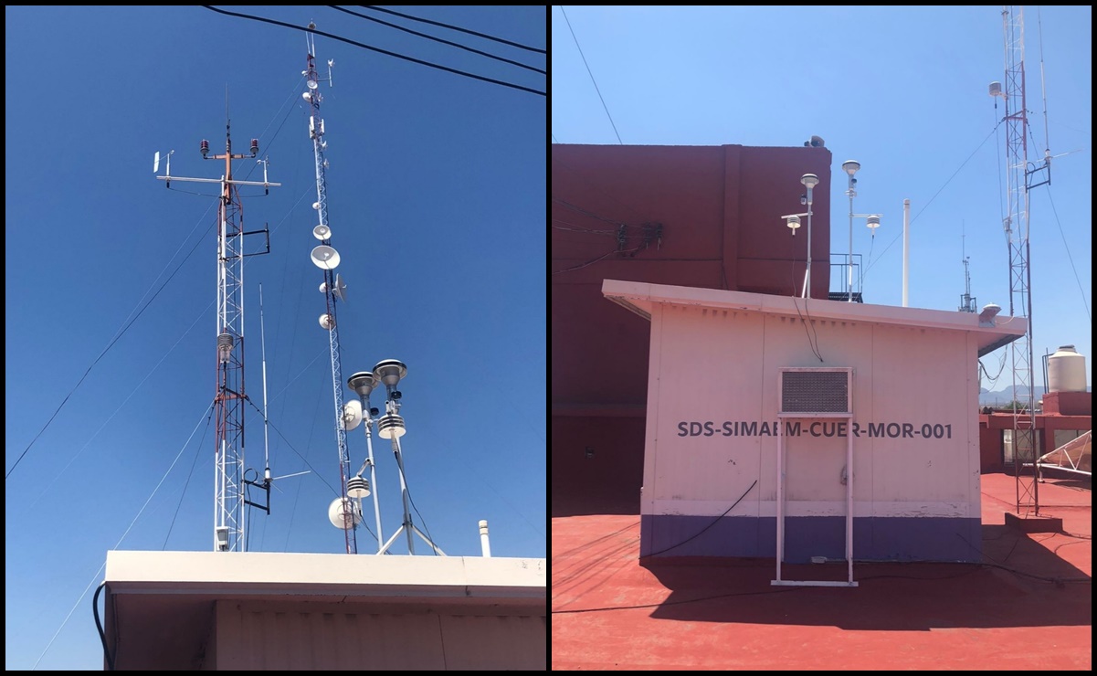 Instalan nuevos equipos de medición atmosférica en Morelos