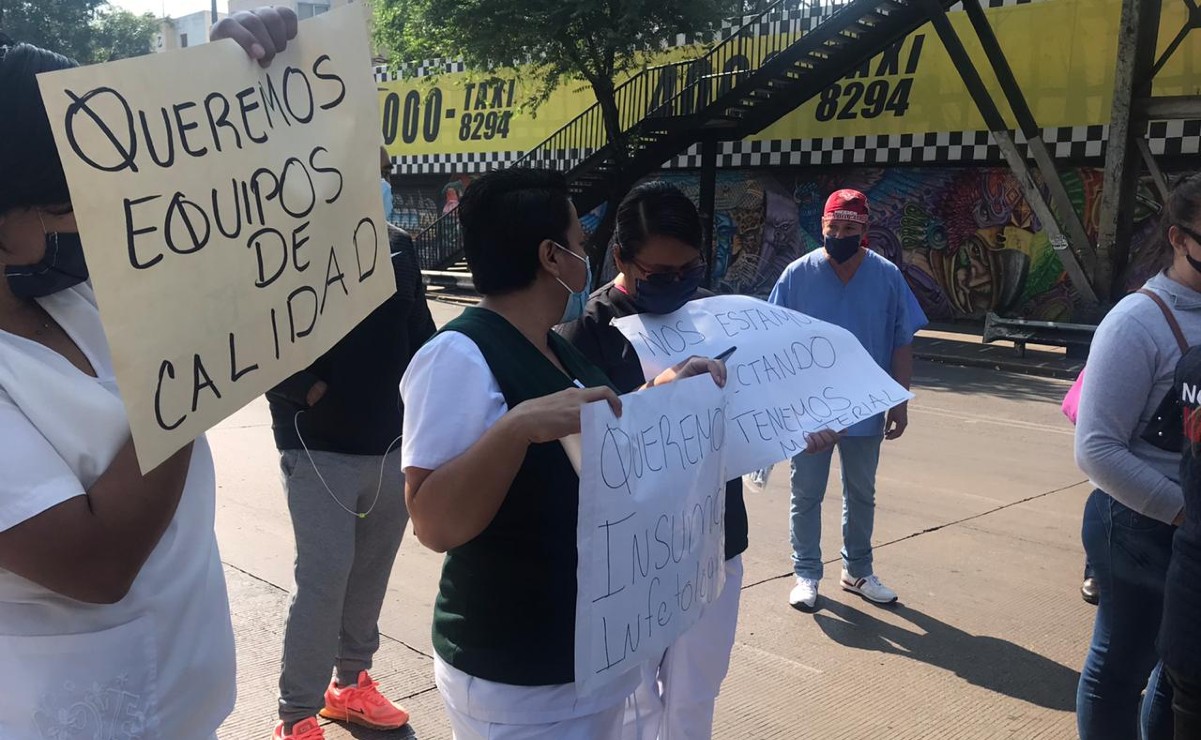 Personal del hospital La Raza rechaza levantar bloqueo en Circuito Interior