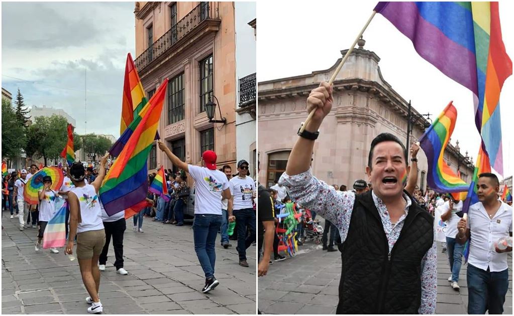 Marchan en Zacatecas para exigir la aprobación del matrimonio igualitario