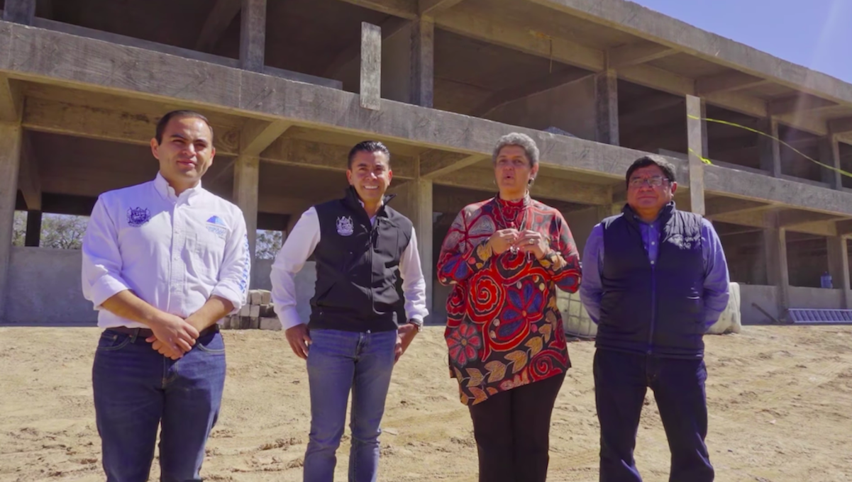 Ya construyen la Prepa de la UAQ en el municipio de Corregidora 