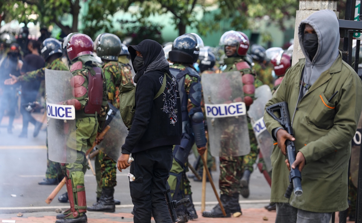 Protestas Kenia: policía dispara munición real y gases lacrimógenos contra manifestantes en Nairobi