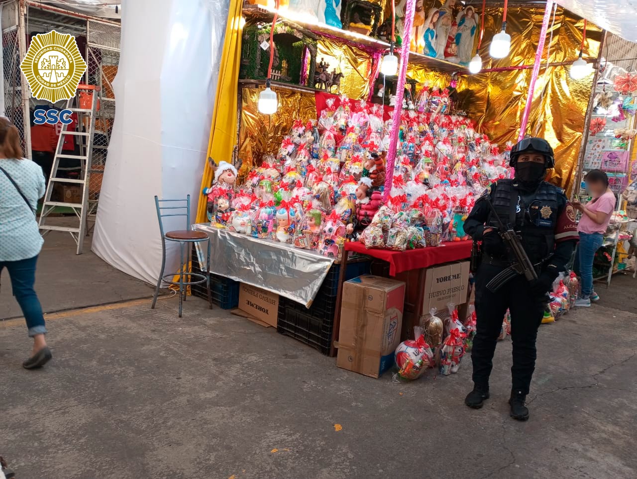 Policía de la CDMX despliega operativo por Día de Reyes 