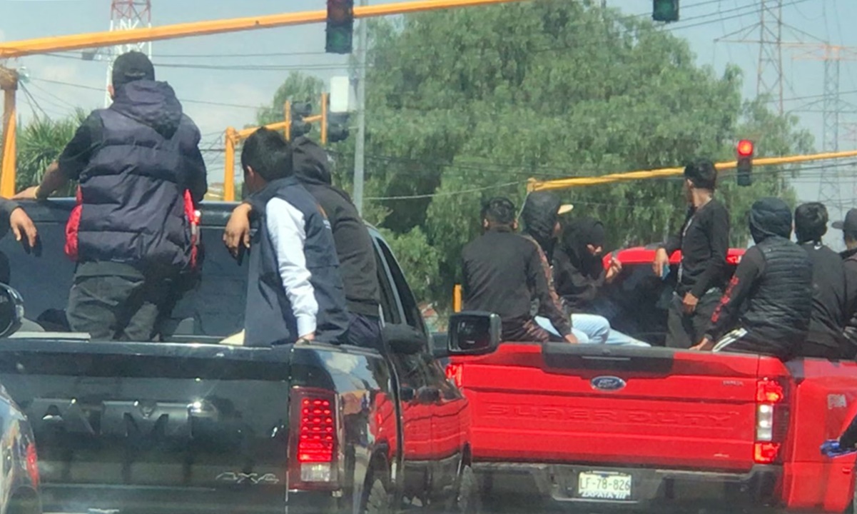 “Las autoridades están más espantadas que nosotros”, avanzan transportistas autodefensas en Tecámac