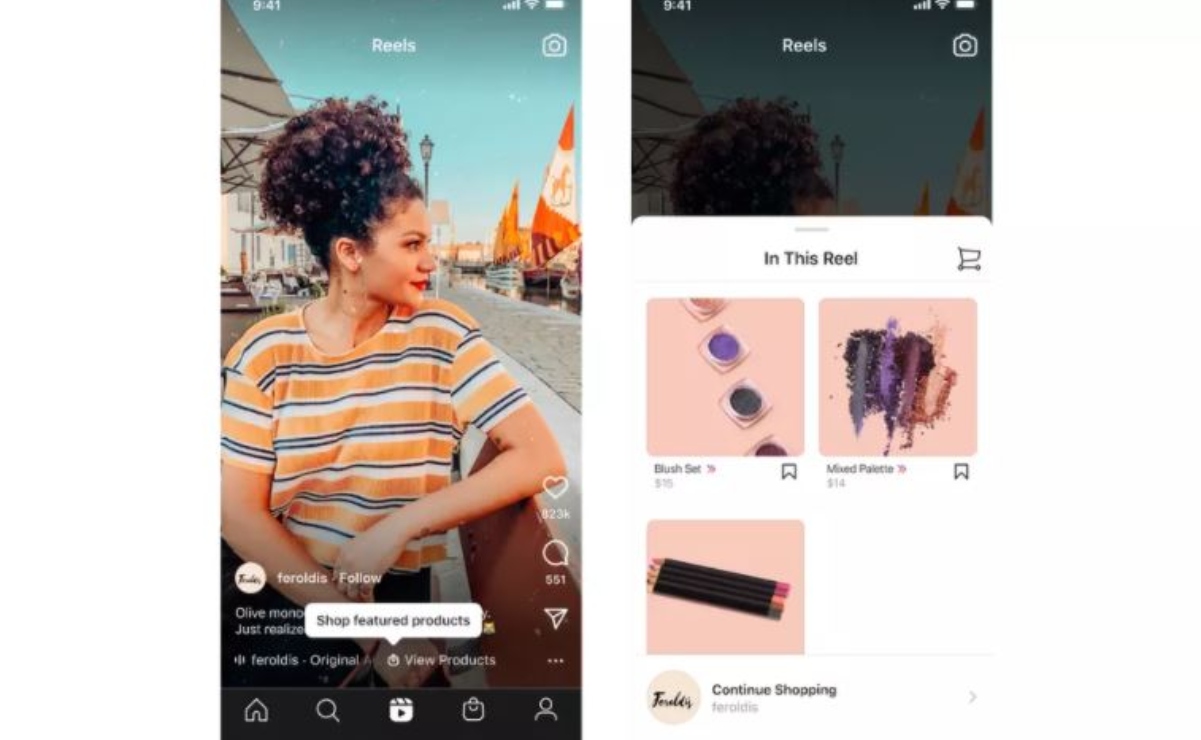 Instagram añade opción de compra en Reels