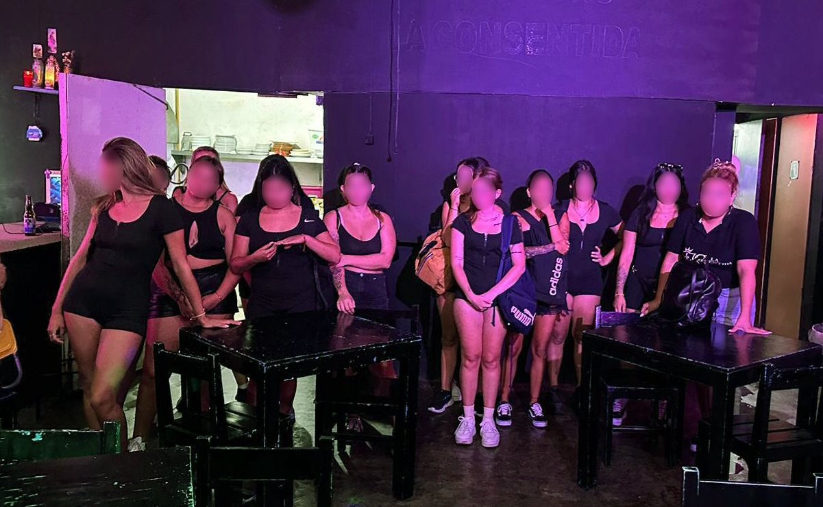 Playa del Carmen: rescatan a 17 mujeres víctimas de trata de personas con fines de explotación sexual y laboral