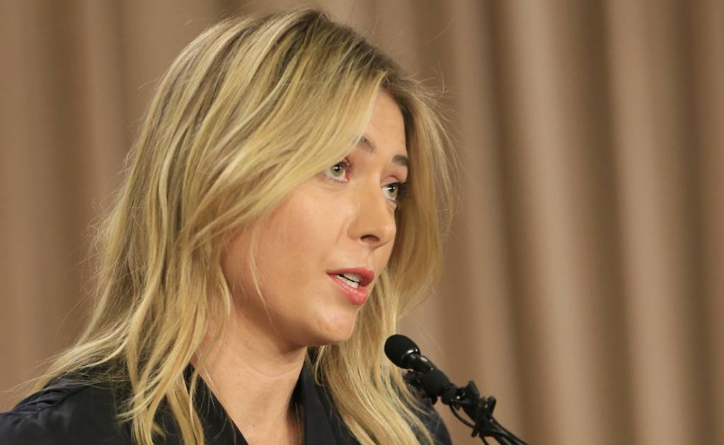 Federación Internacional de Tenis suspenderá a Sharapova