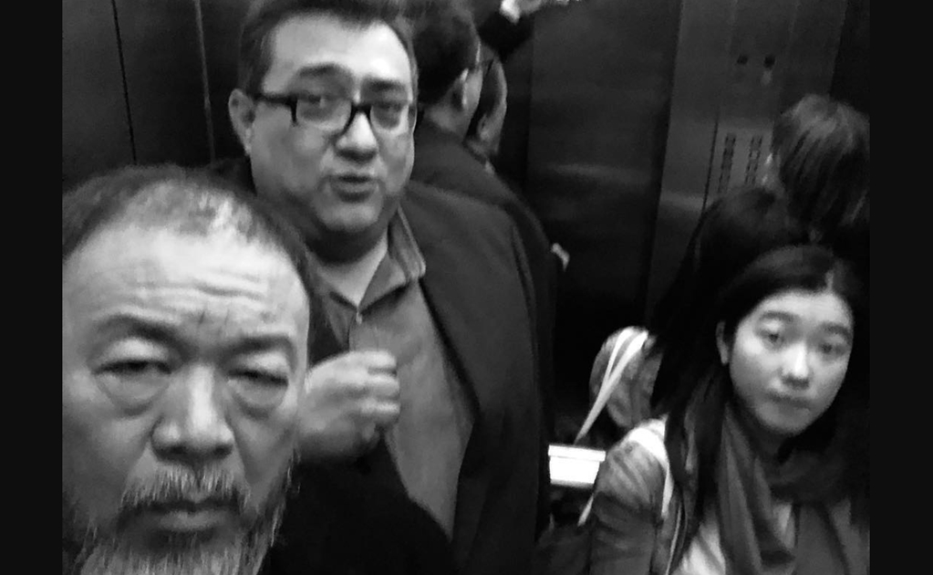 Ai Weiwei convive con Cuauhtémoc Medina en la CDMX