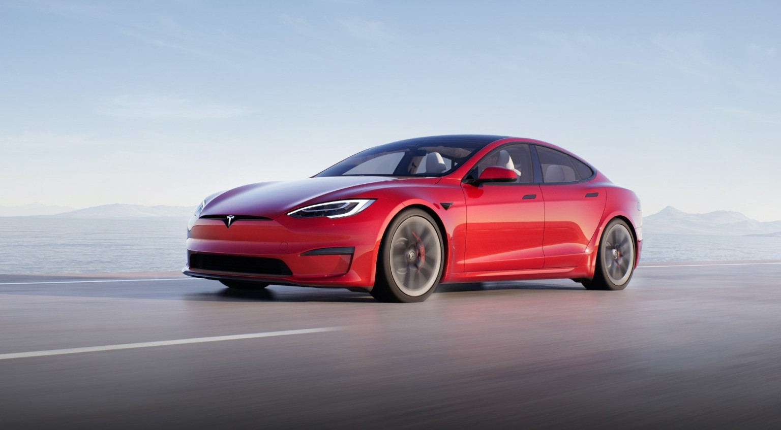 Tesla Model S se queda sin batería y detiene el paso a los autos por 3 horas 