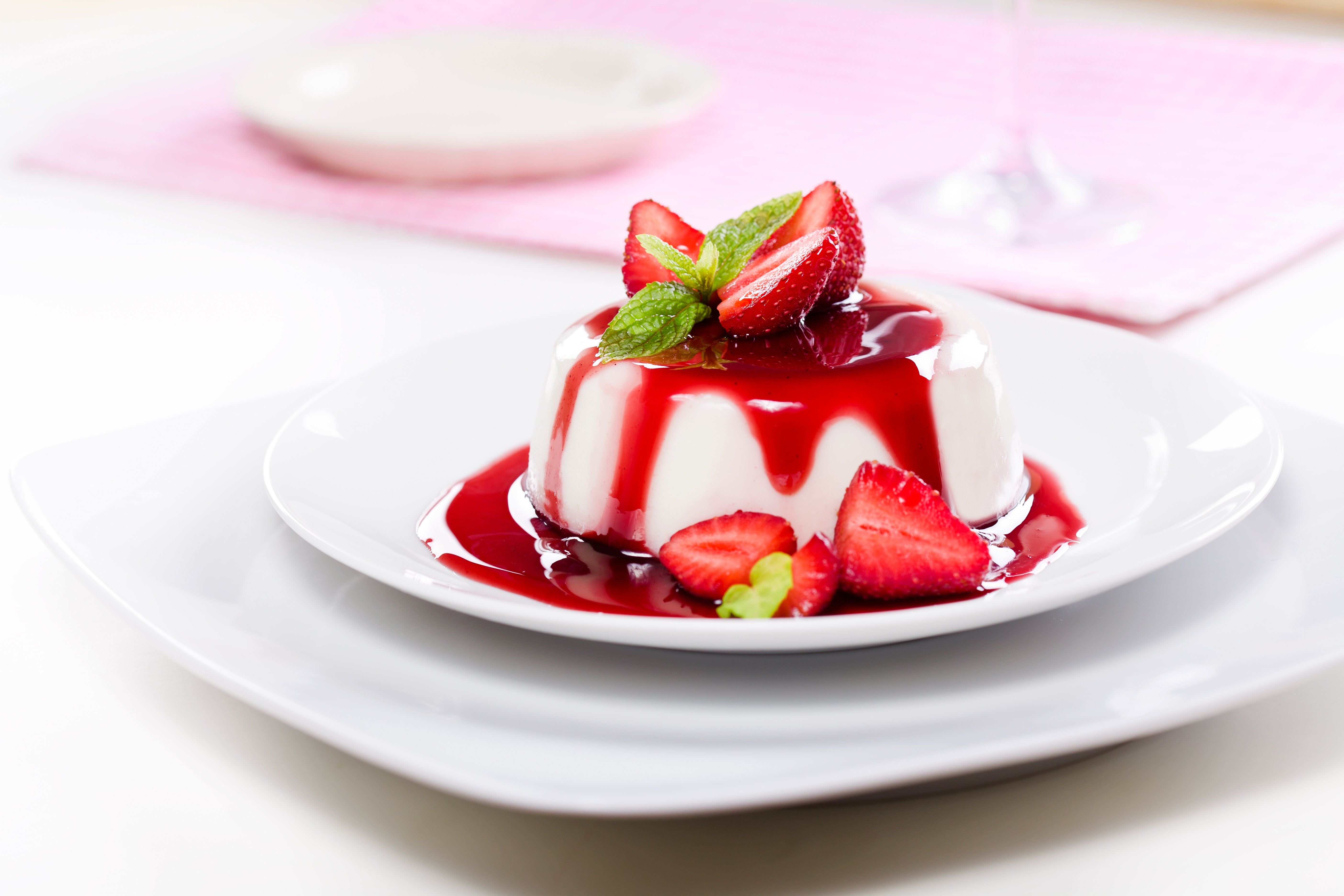 #RECETA Panna cotta con frutos rojos