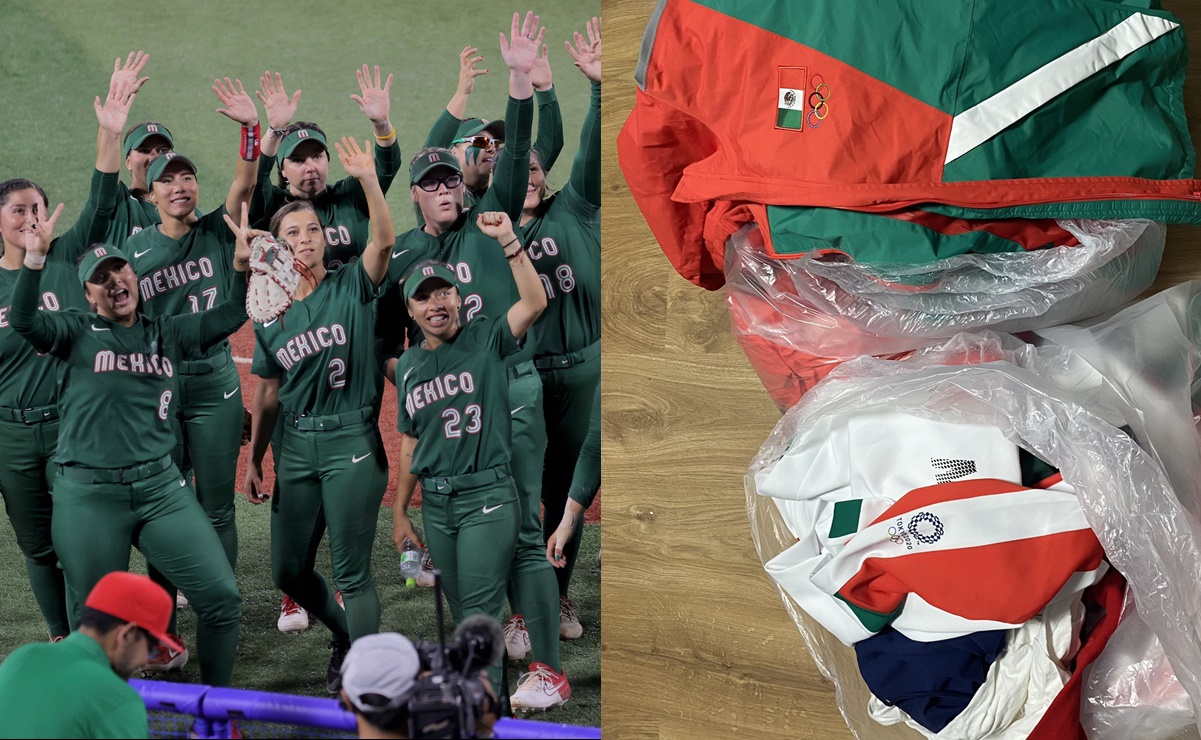 Denuncian a selección mexicana de Softbol de tirar uniformes a la basura