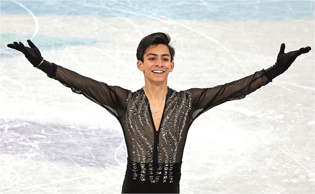 El patinador mexicano Donovan Carrillo fue premiado en New York