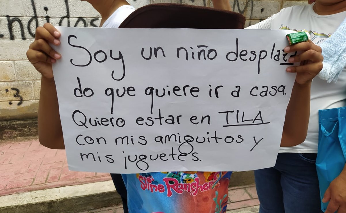 A un mes del desplazamiento en Tila, mil personas siguen sin volver a casa