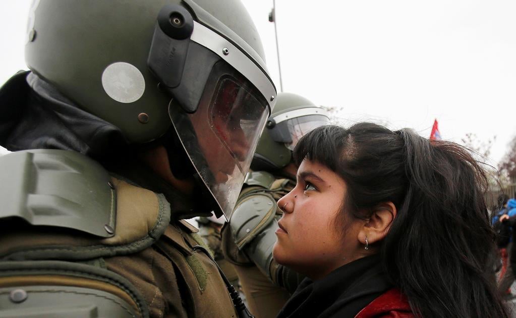 Un policía herido y varios detenidos tras protestas en Chile 