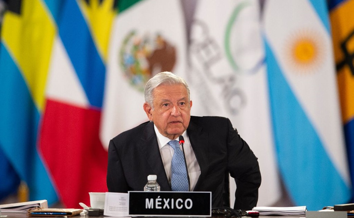 AMLO llama a firmar acuerdo comercial y poner fin a los bloqueos en cumbre de la Celac