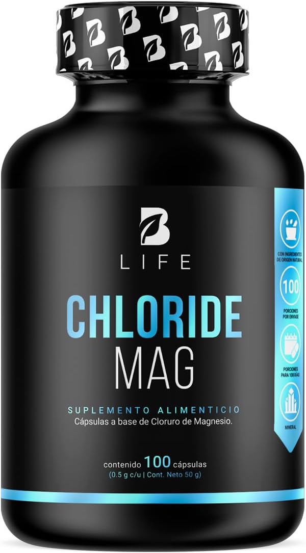 Cloruro de magnesio cápsulas suplemento