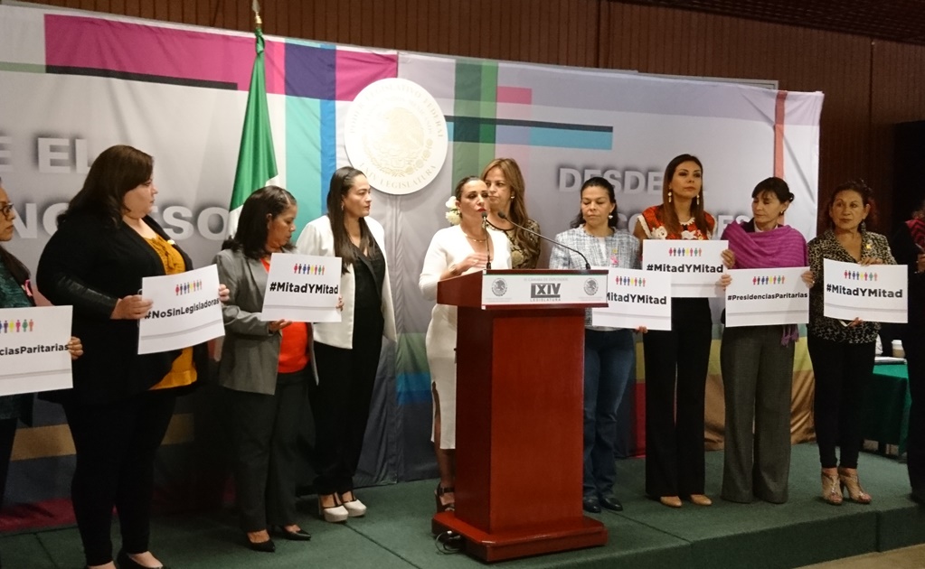 Diputadas piden respetar acuerdo sobre paridad de género en comisiones legislativas