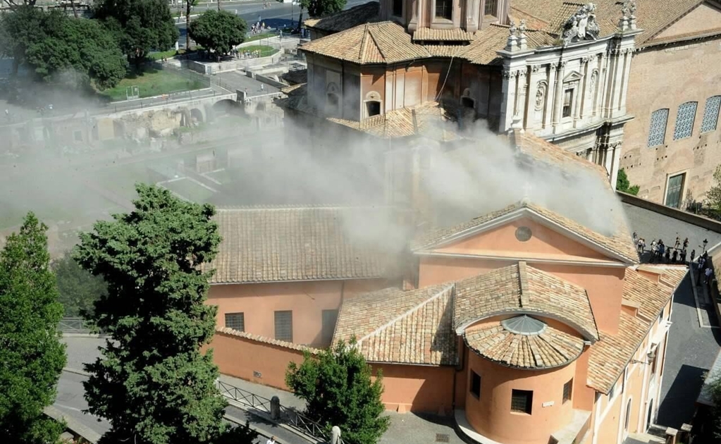Cae techo de iglesia sobre cárcel donde pudo estar San Pedro 