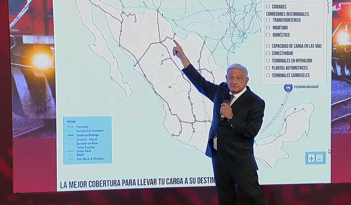 “Lo vamos a hacer de una o de otra manera”: AMLO urge a recuperar los trenes de pasajeros en el país