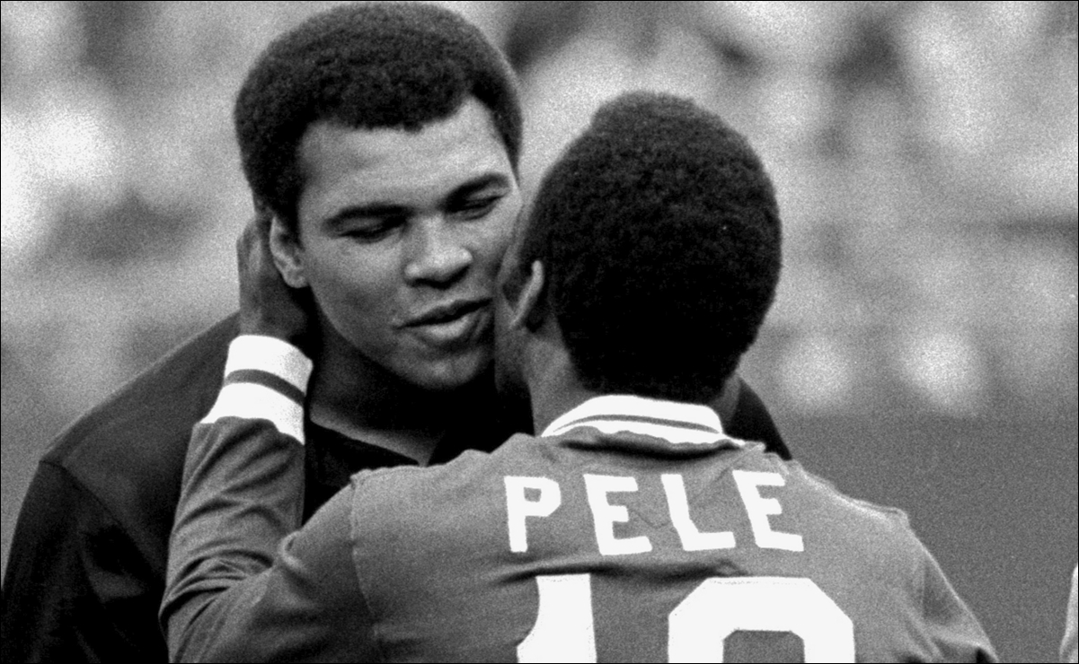 Pelé y Muhammad Ali, el encuentro de dos leyendas