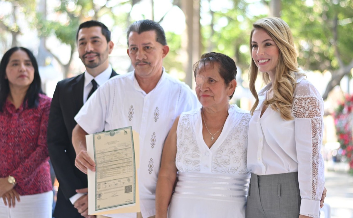 En San Valentín, dan el sí 646 parejas en boda colectiva en el Puerto de Veracruz