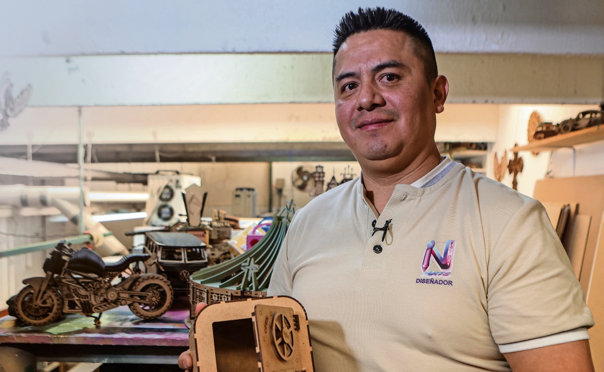 Así es la vida en un taller artesanal en el Reclusorio Oriente