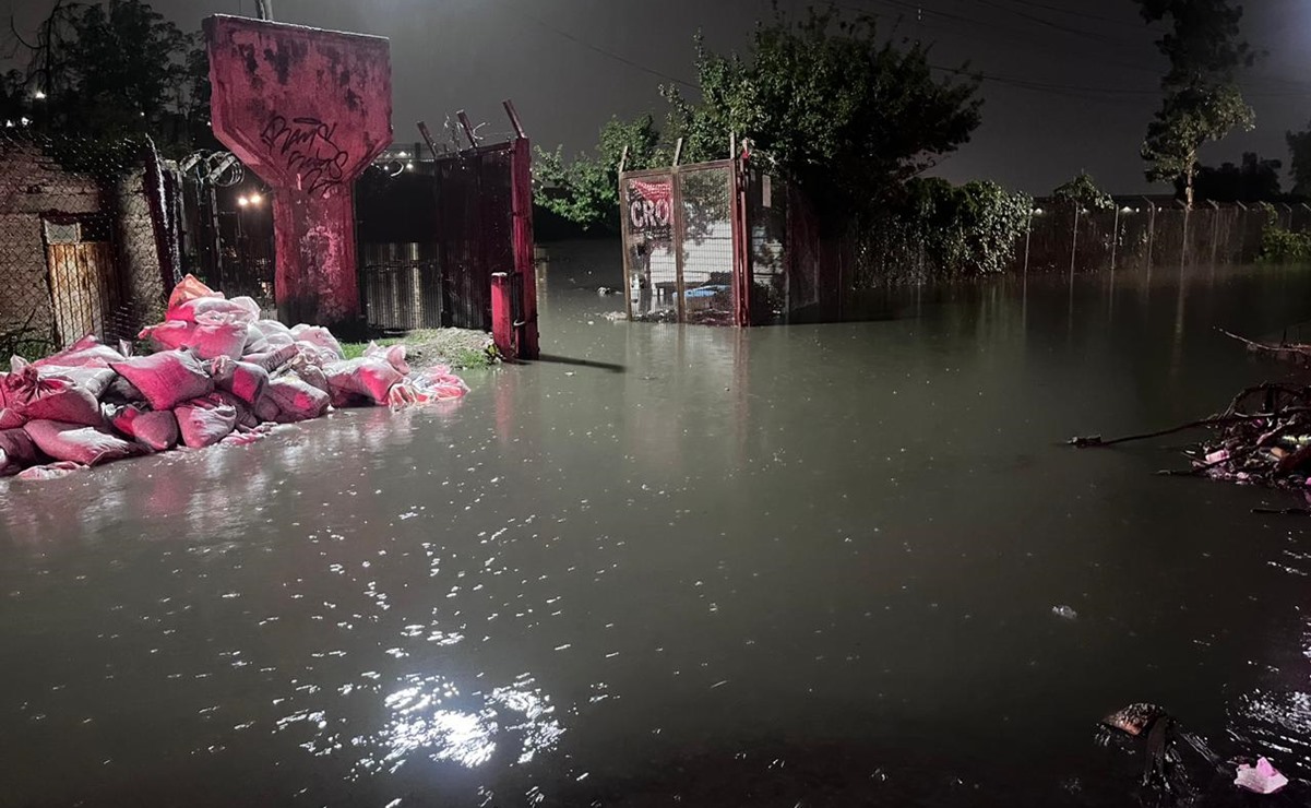 Lluvias desbordan presa El Ángulo en Cuautitlán Izcalli; no reportan afectaciones en viviendas