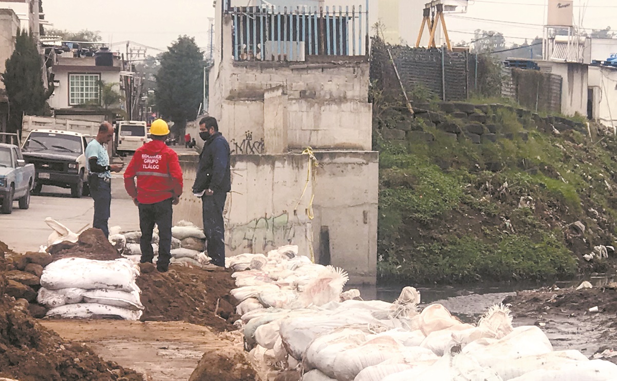 Desviaron el río frente a nuestras casas, acusan