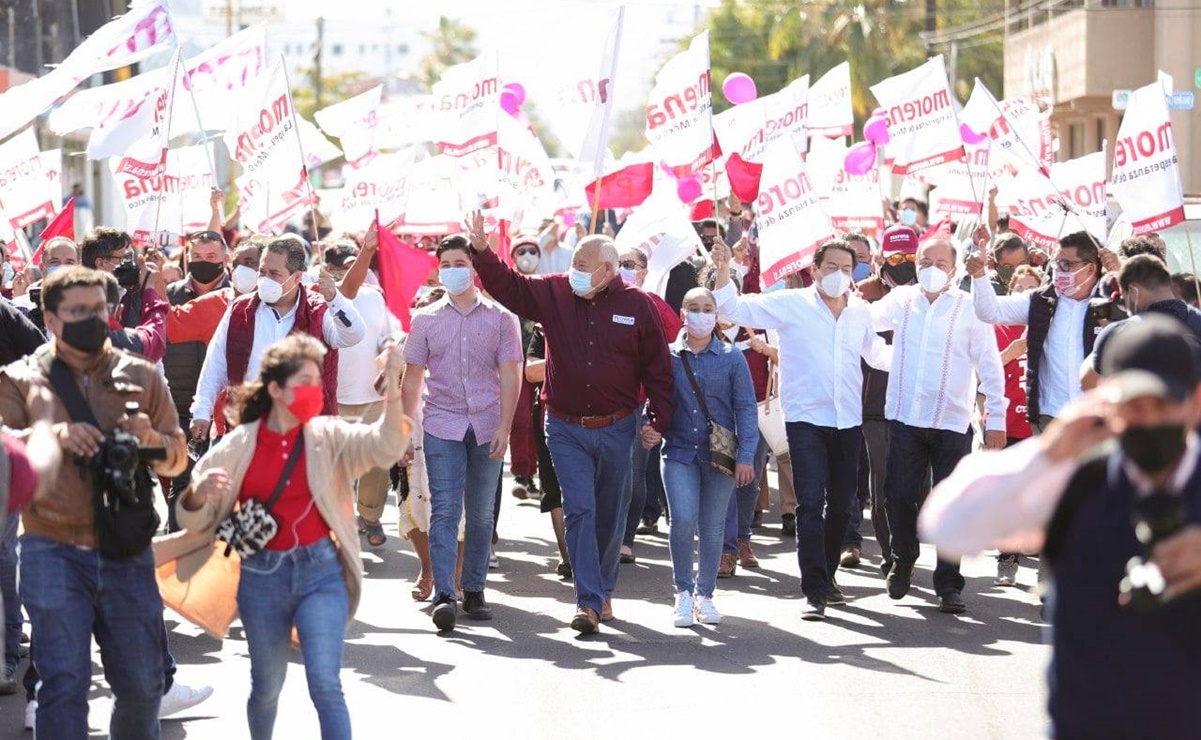 Entre aglomeraciones y zafarranchos, se registran candidatos en Baja California Sur