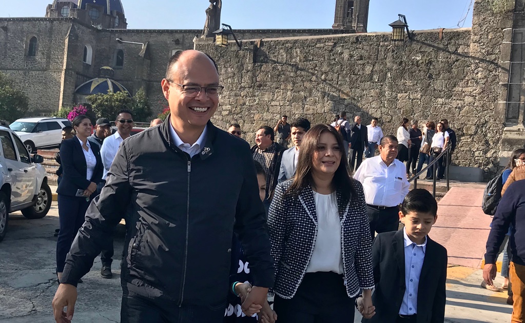 Panistas inician campañas en Edomex en la Basílica de Los Remedios en Naucalpan