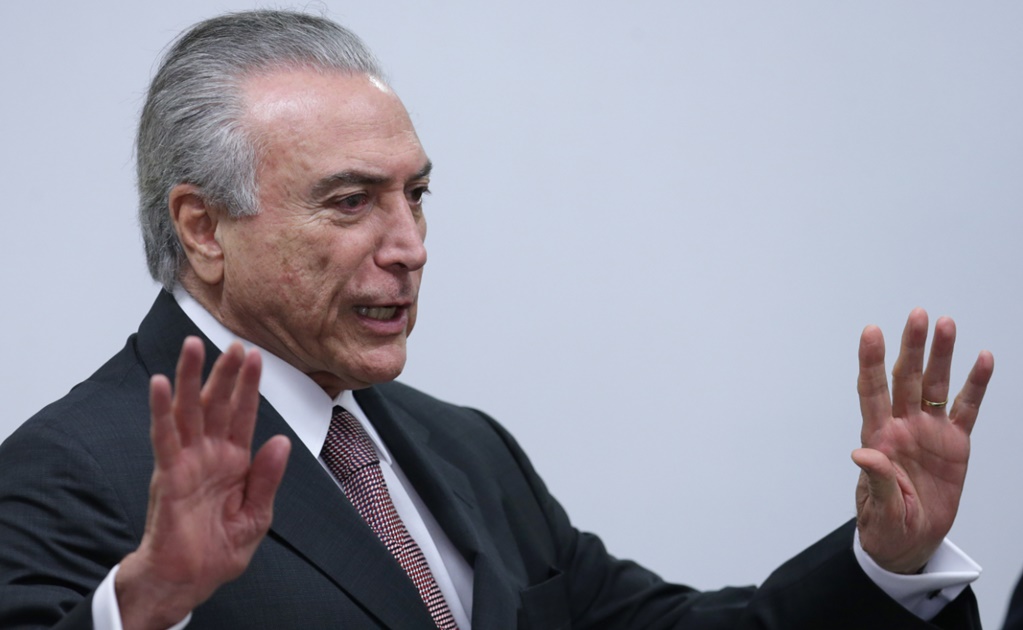 Reafirma Temer a COI garantías de cara a Olímpicos