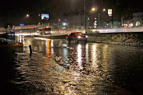 Entra depresión tropical al país