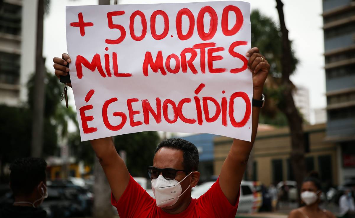 Brasil supera las 500 mil muertes por Covid-19; hay más de 17 millones de casos