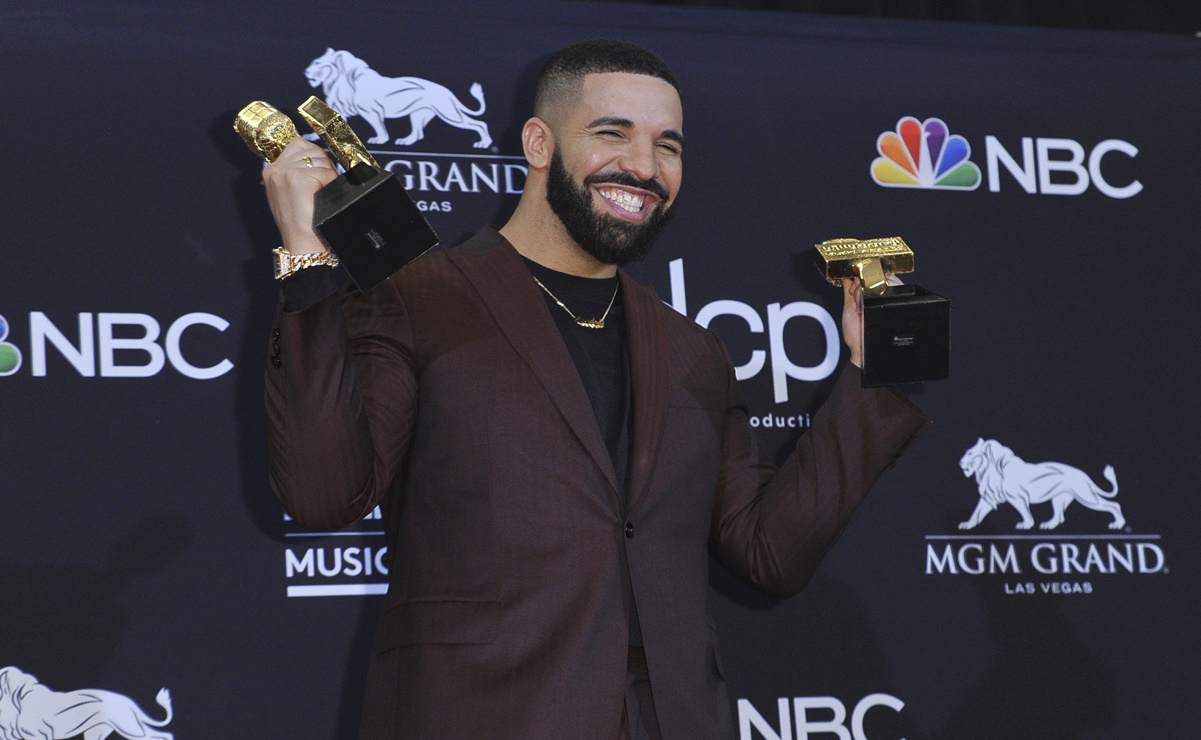 Drake es el cantante con mejores ventas de la década, según Billboard