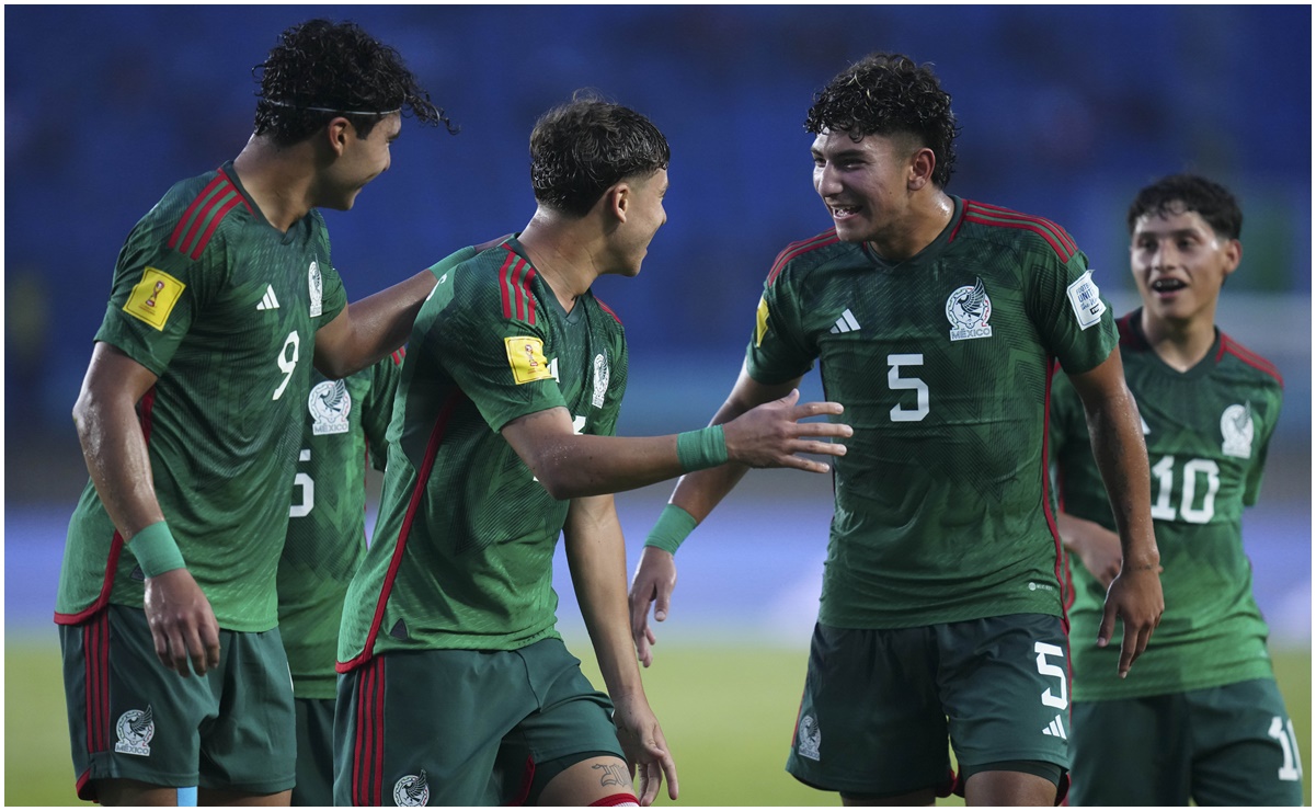 México golea a Nueva Zelanda y avanza a siguiente ronda del Mundial Sub-17