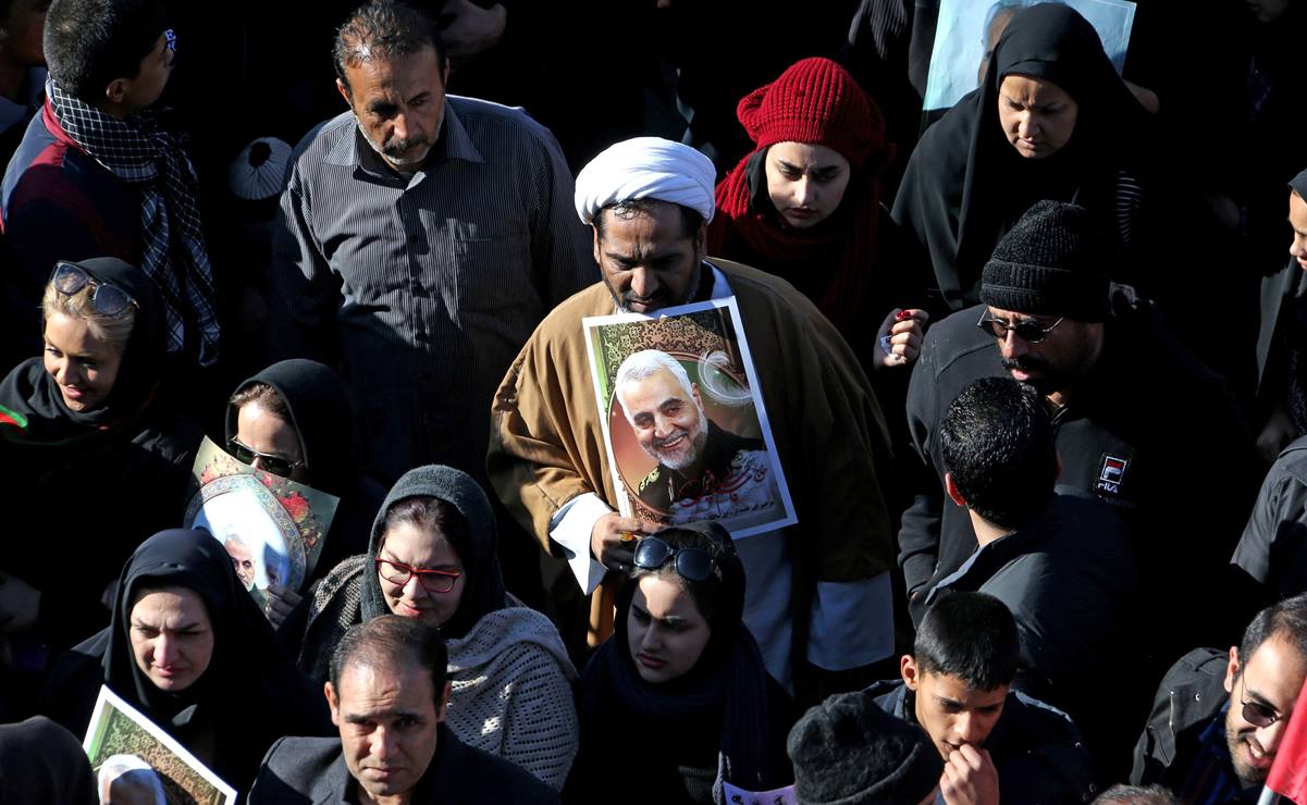 Sube a 56 los muertos en estampida en funeral de general Soleimani
