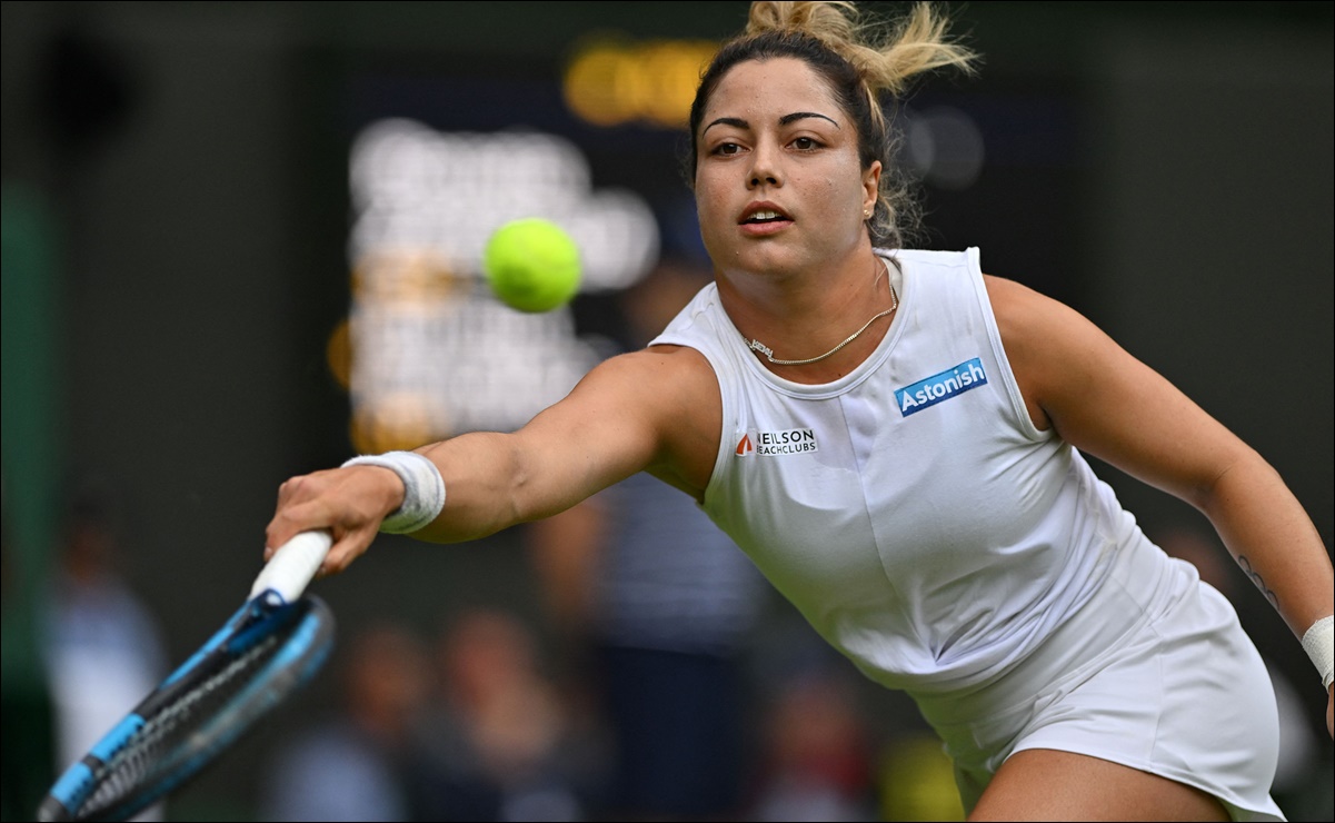 La mexicana Renata Zarazúa hace historia en Wimbledon, pese a caer ante Raducanu